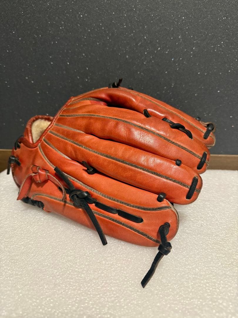 ★美品★ ミズノ グローバルエリート 硬式外野手 革質◎ 良型 左 サウスポー