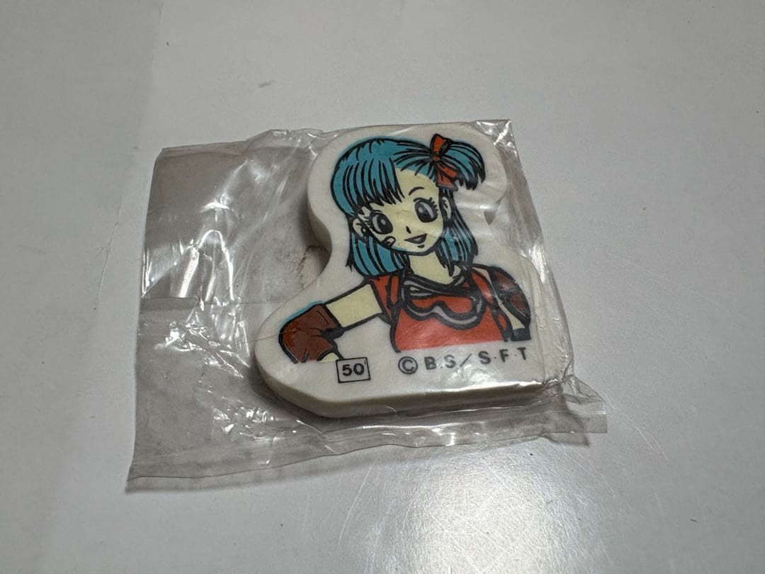 希少　ドラゴンボール　消しゴム　ブルマ 亀仙人 クリリン 昭和レトロファンシー