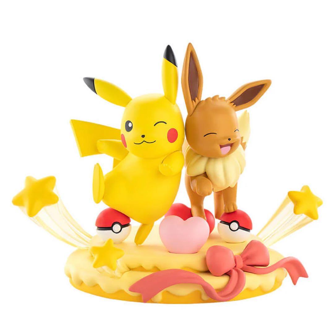 海外限定ポケモン イーブイ&ピカチュウ プライムフィギュア