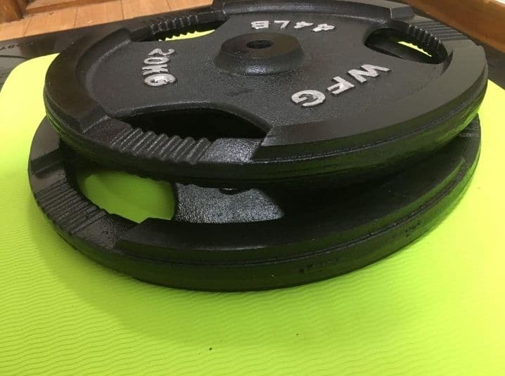②WILDFIT ワイルドフィット プレート 20kg x 1枚(同時購入)