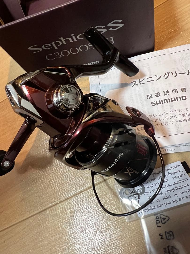 シマノ セフィアSS C3000SDH 新品 未使用 エギング用 ダブルハンドル
