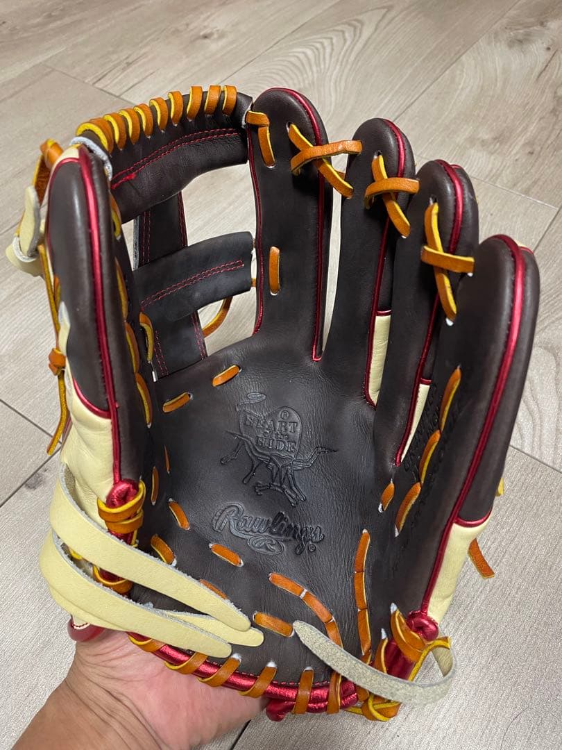 Rawlings 軟式グローブ 黒/クリーム