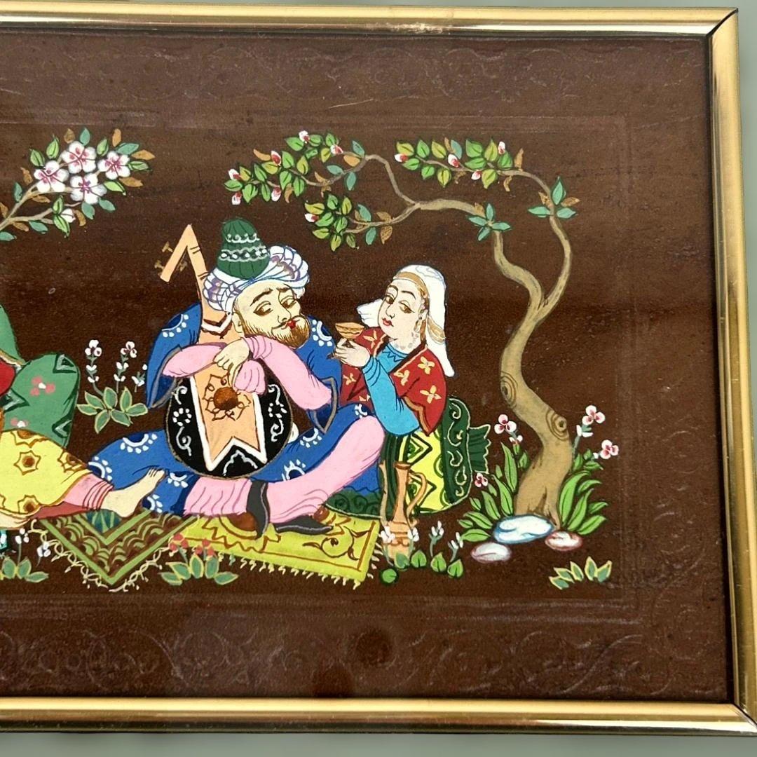 バホディル・ジャラロフ　ウズベキスタン　オシクラル（恋人たち）　テンペラ画