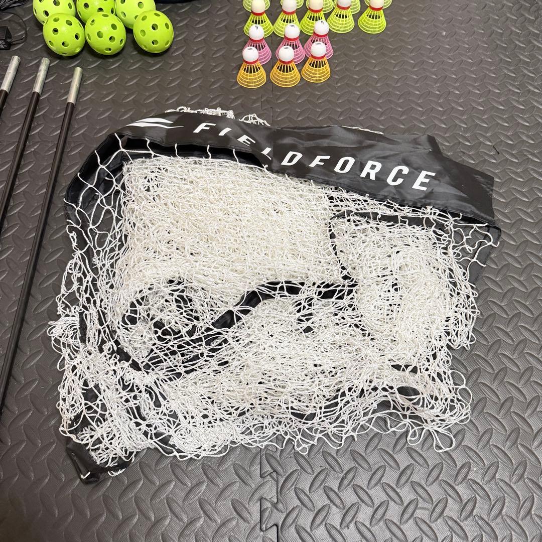 FIELDFORCE シャトルマシン トスマシン ネット付き ボール付 打撃練習