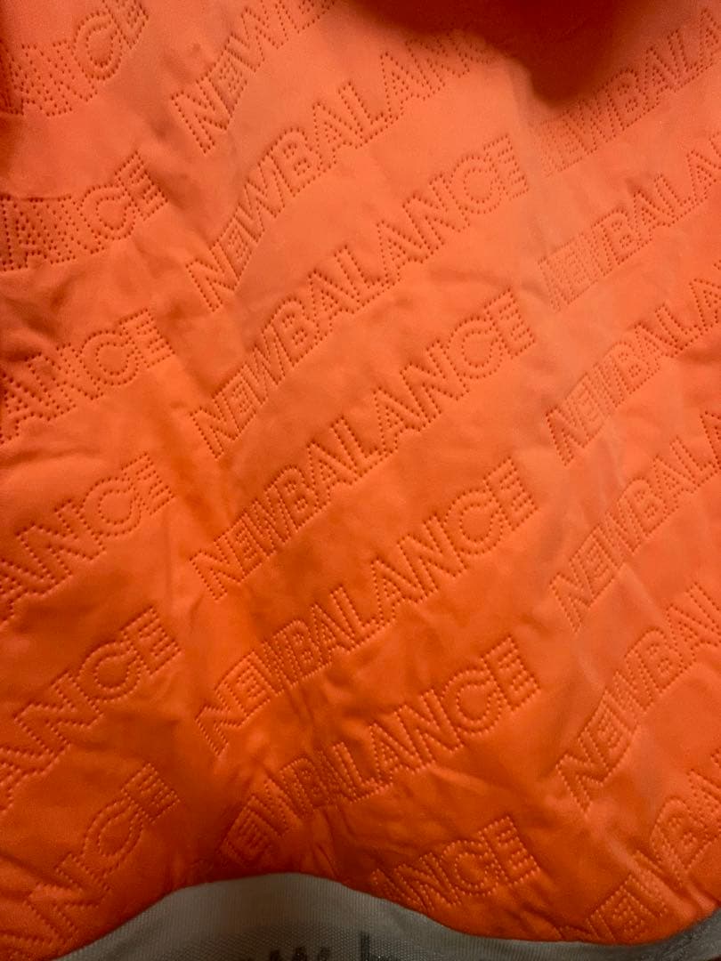 new balance キルティング裏起毛パーカー