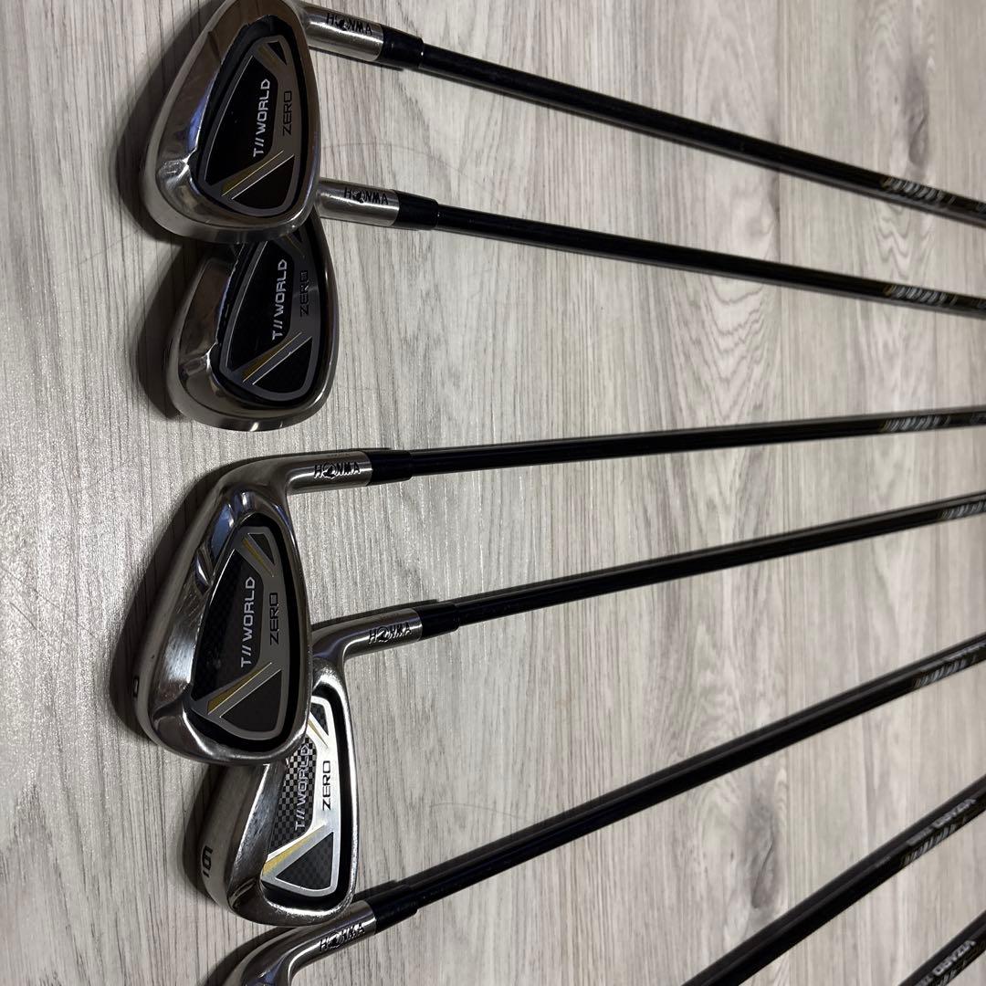 HONMA クラブセット キャディバッグ付き