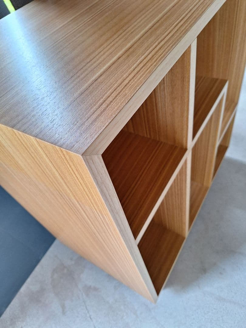 display cabinet ディスプレイキャビネット アッシュ材 タモ