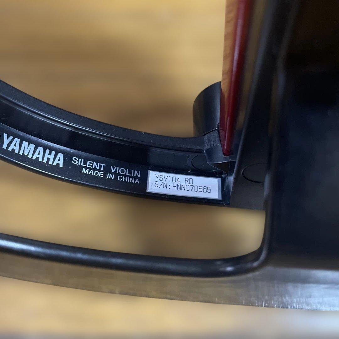 YAMAHA サイレントバイオリンYSV104 弓・ハードケース付