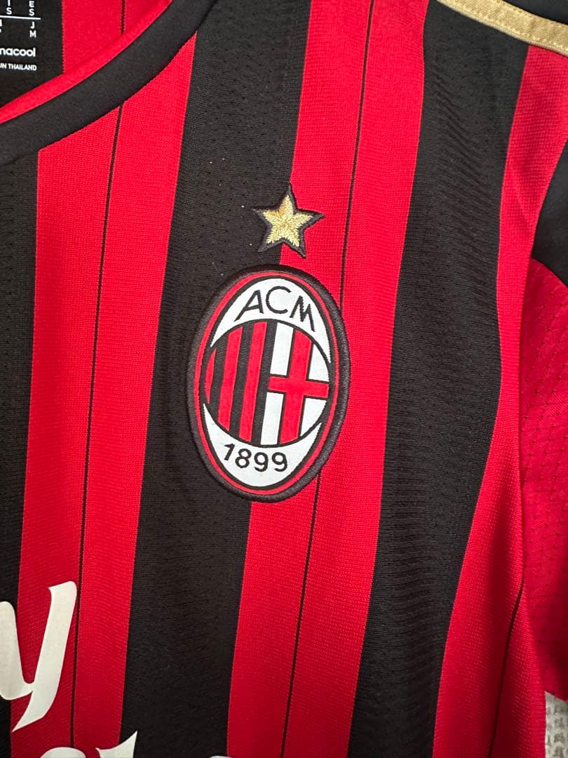 ACミラン adidas ゲームシャツSサイズ ACMILAN