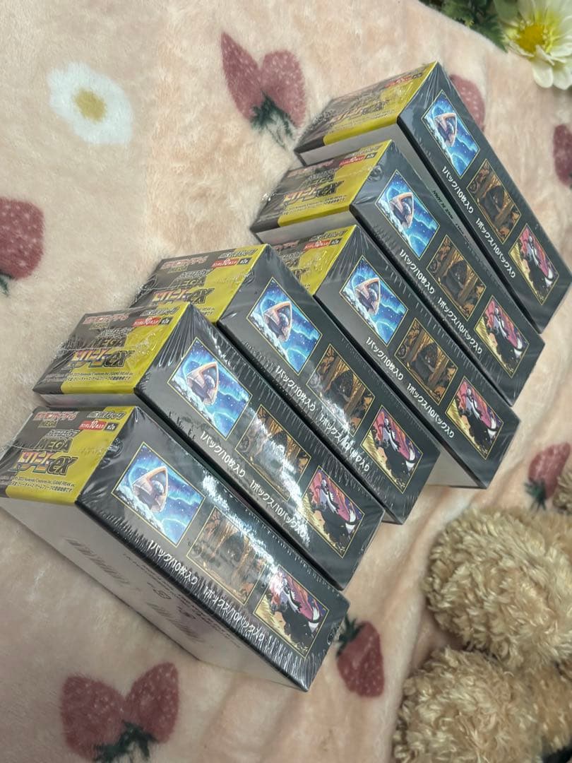 ポケモンカードゲーム メガドリームEX☆新品未開封シュリンク付き☆6BOXセット