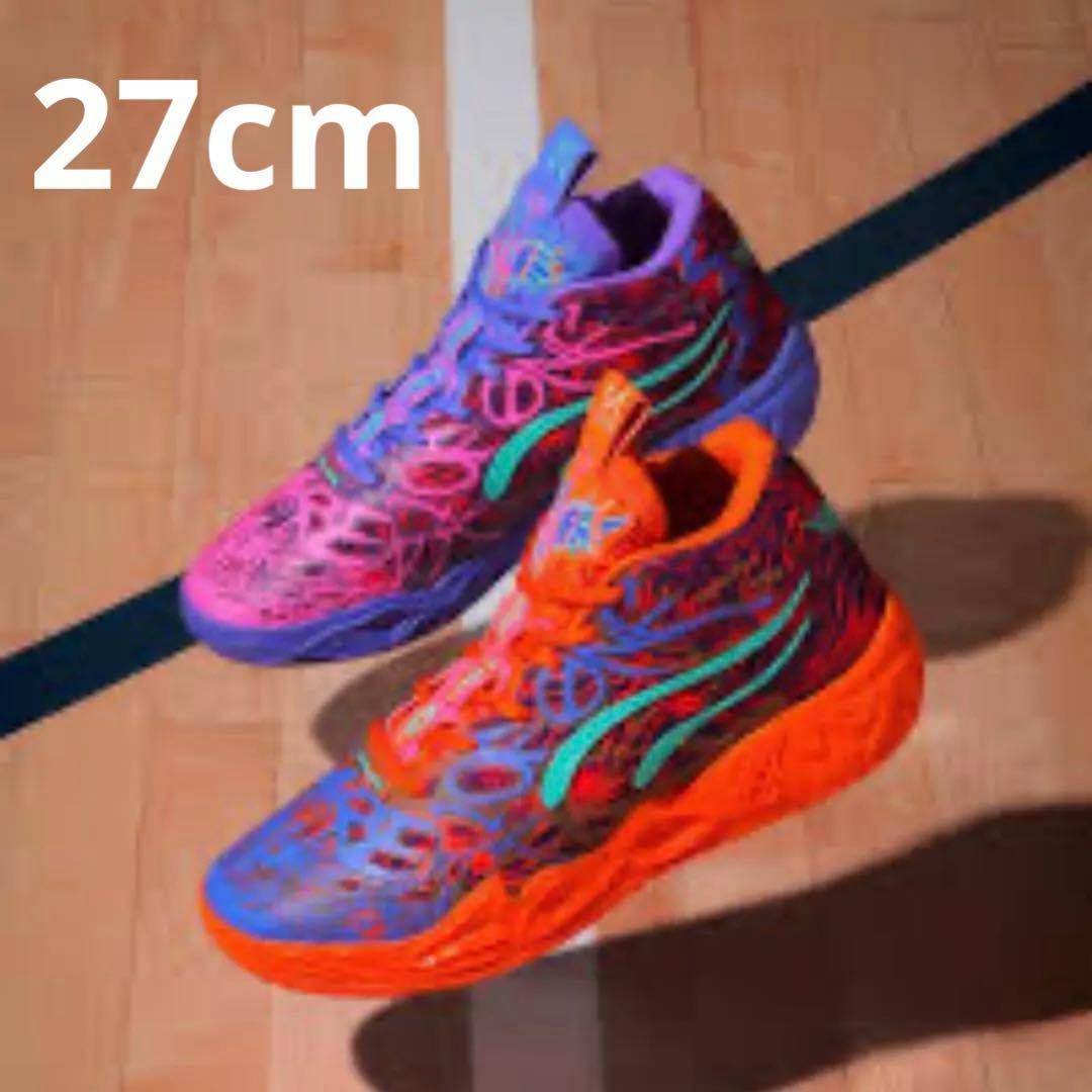 【新品】PUMA MB.04 CREATIVITY バスケ バッシュ メンズ 靴