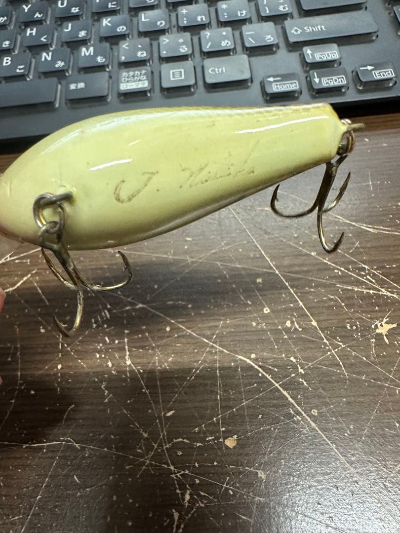 Balsa-50 オールドルアー　クランクベイト 西岡サイン入り