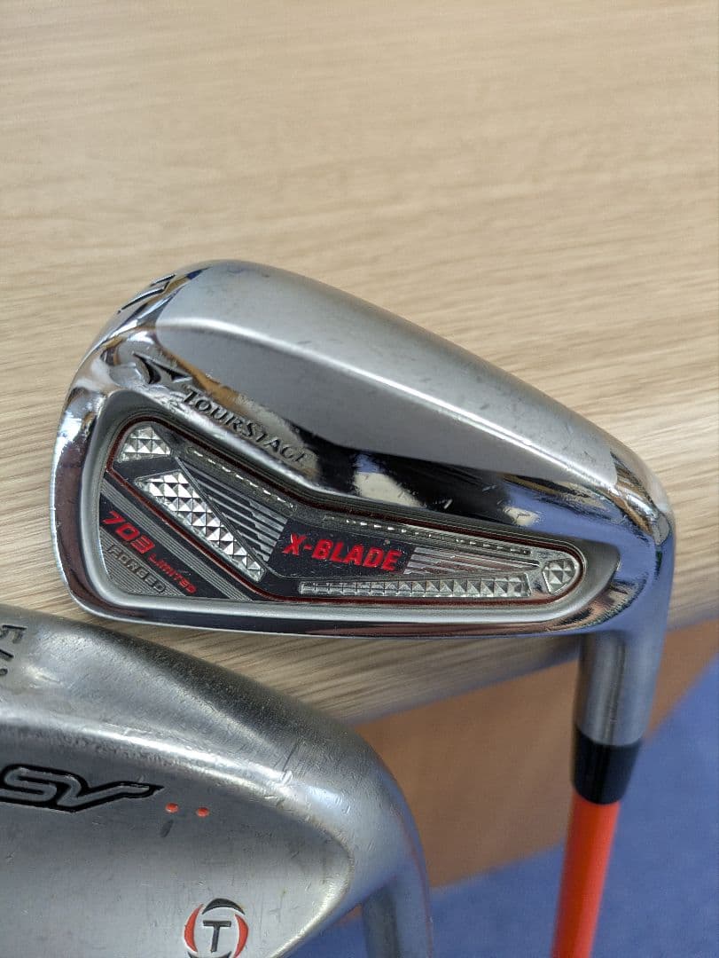 ロジャーキングシャフト装着 練習クラブ 7番 SW 2本セット