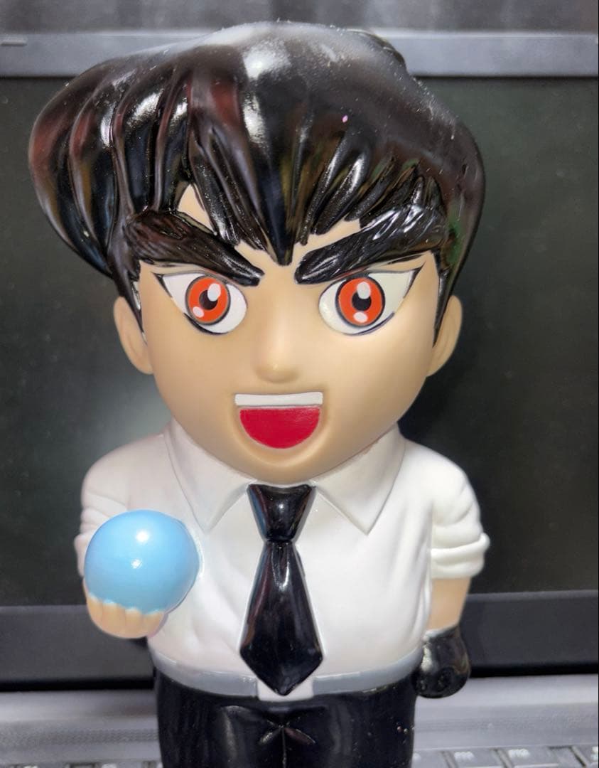 非売品 地獄先生ぬ～べ ソフビ人形 貯金箱 週刊少年ジャンプ 懸賞当選品