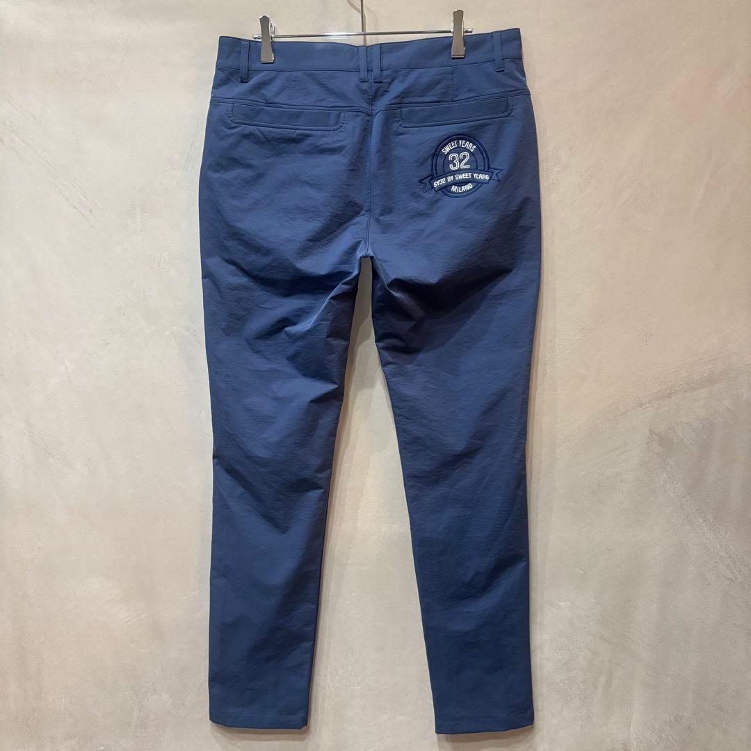 SY32bySWEETYEARS ナイロン ゴルフ パンツ メンズ ネイビー L