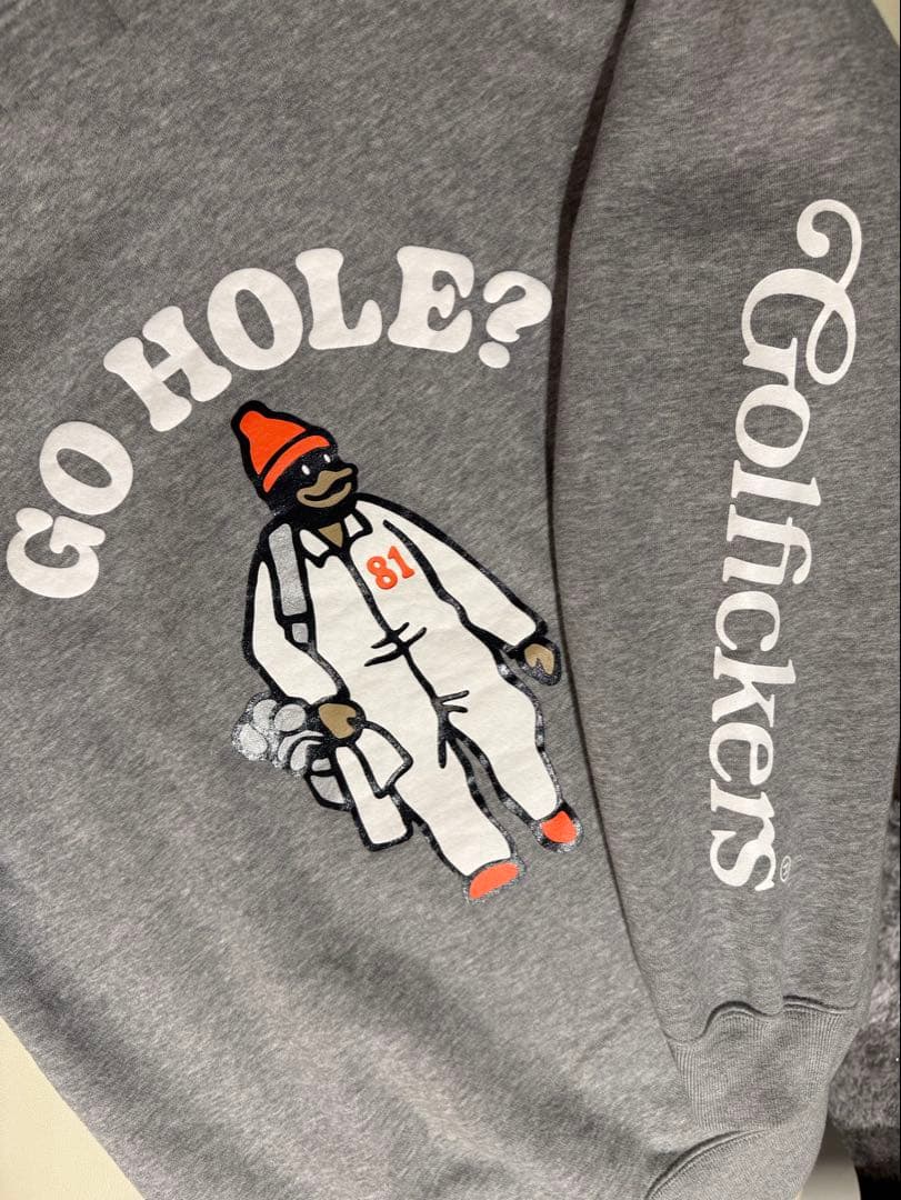 Golfickers フード付きスウェット L グレー