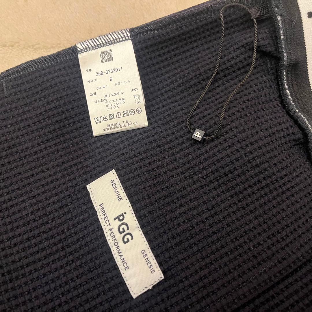 新品★28,600円 PGG パーリーゲイツ ロゴウエストショートパンツ ５