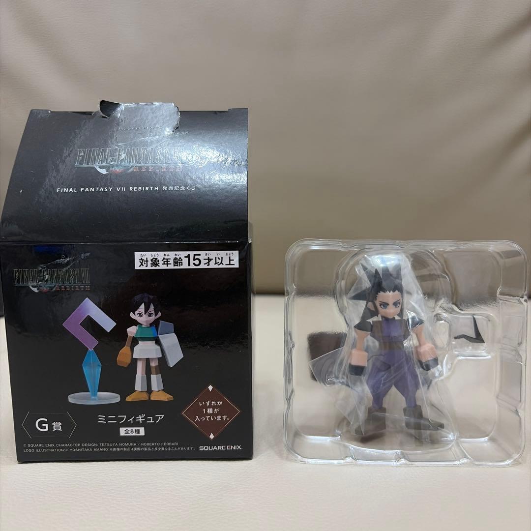 ファイナルファンタジー VII リバース ミニフィギュア G賞　ザックス