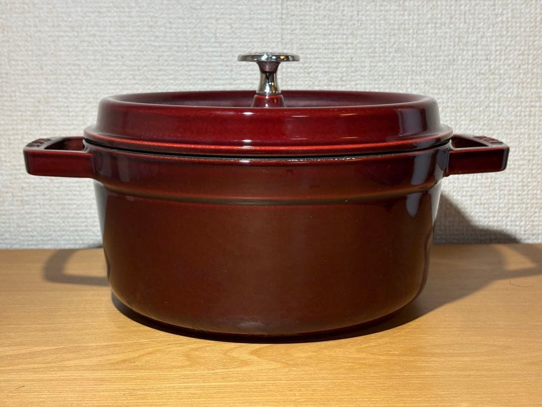 スノーピーク ストウブ ココット ラウンド グレナディン