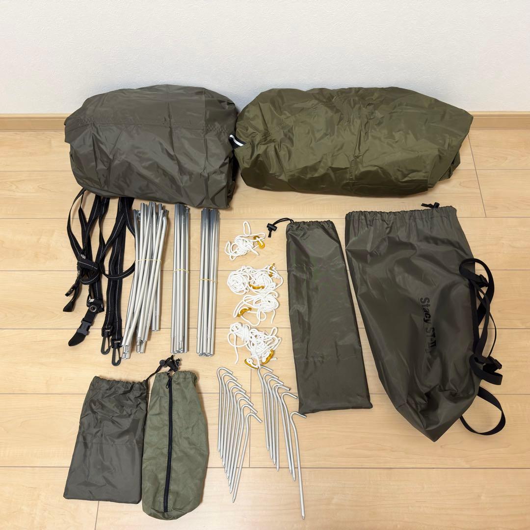 【極美品✨】Ogawa ステイシーST-2 カーキ シート付き 2〜3人用 ソロ