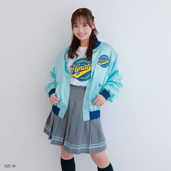 【XLサイズ】日向坂46 5回目のひな誕祭 スカジャン ミントブルー