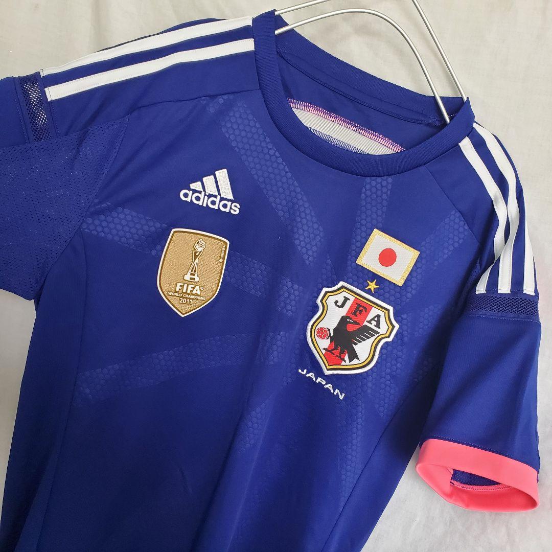 アディダス 2014 サッカー 女子日本代表 なでしこ ユニフォーム 星一つ！