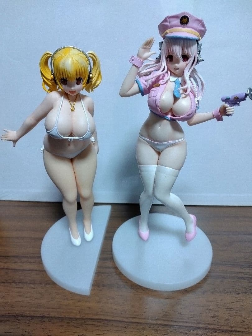 すーぱーぽちゃこフィギュア〜そに子と一緒〜 & すーぱーそに子 スペースポリス