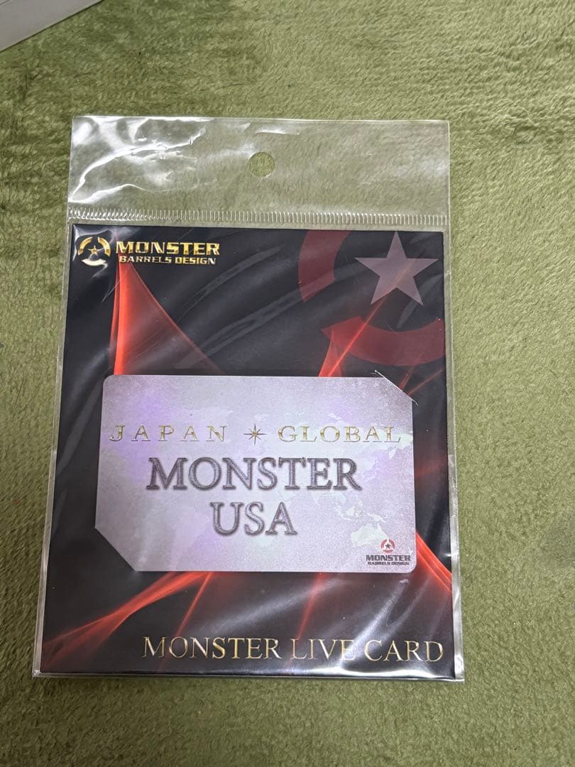 ダーツライブカード　モンスターMonster USA
