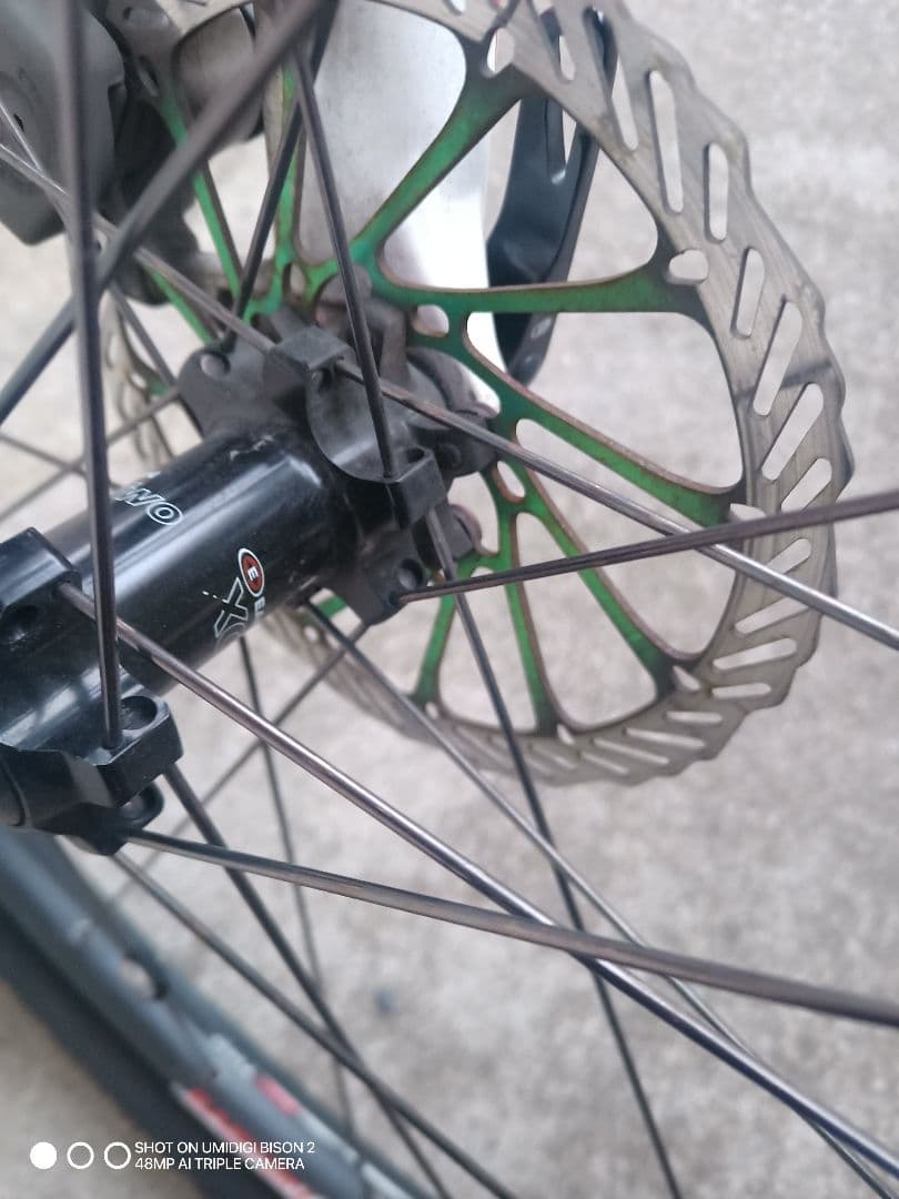 EASTON　XC TWO MTB中古ホイール タイヤ・チューブ付