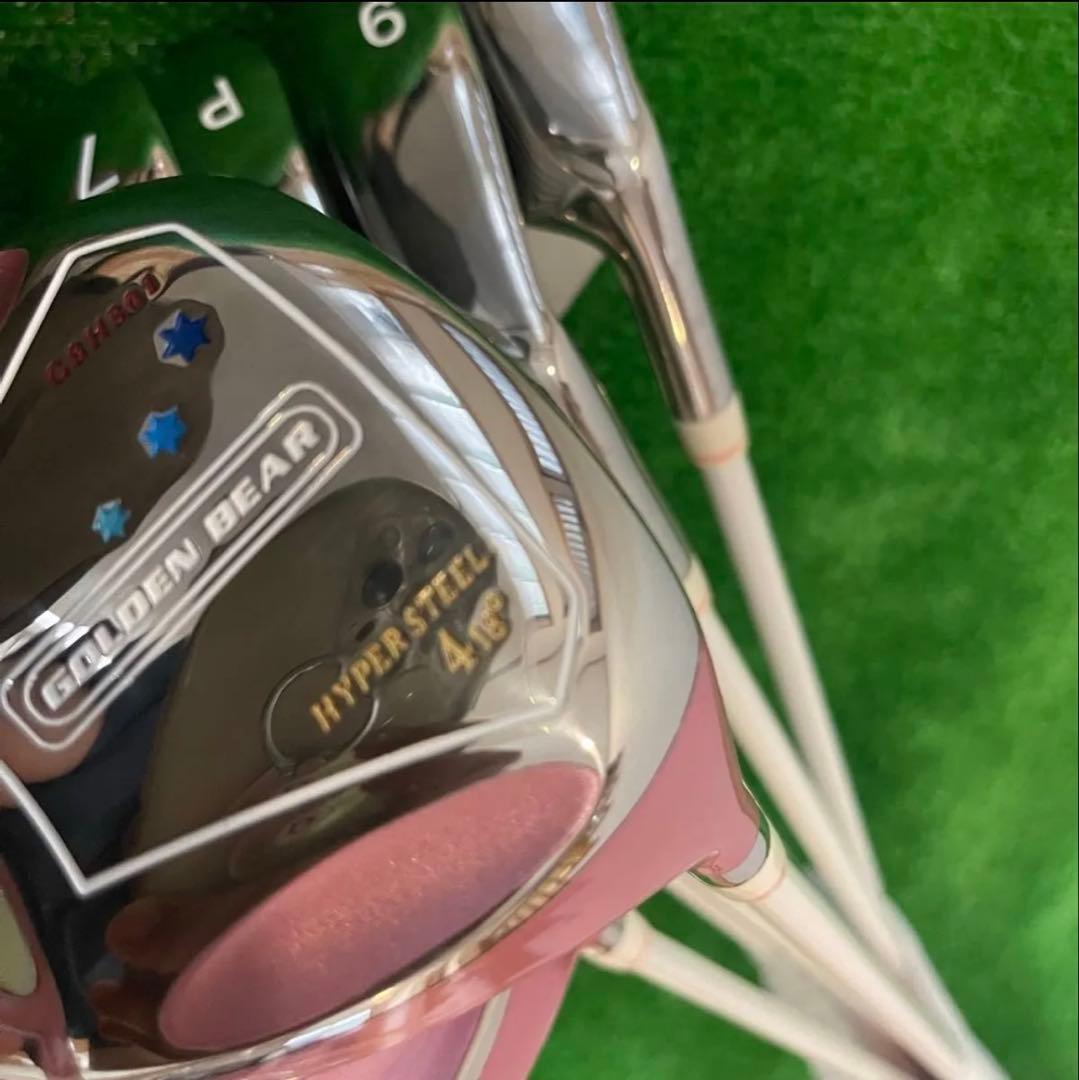 GOLDEN BEAR GBH801 レディース ゴルフクラブ 8本セット 右