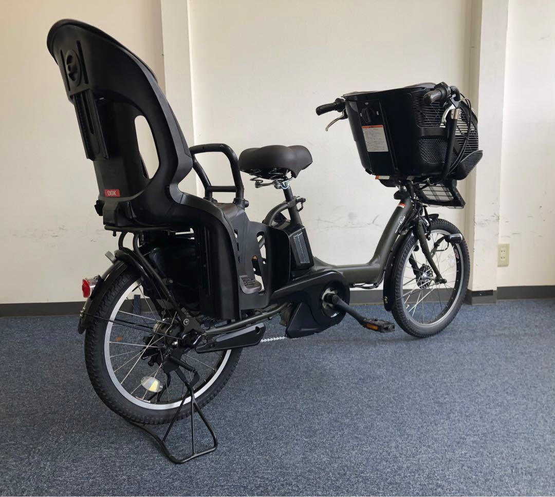 電動自転車　№6633 ヤマハ　PAS Kiss 20インチ　子供乗せ