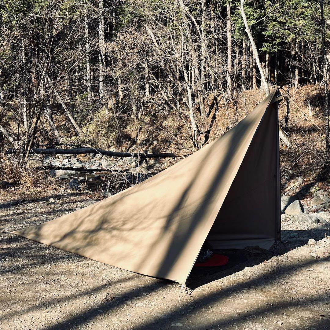 unroof Wrap Shelter 難燃シェルター 焚き火タープ 日本製