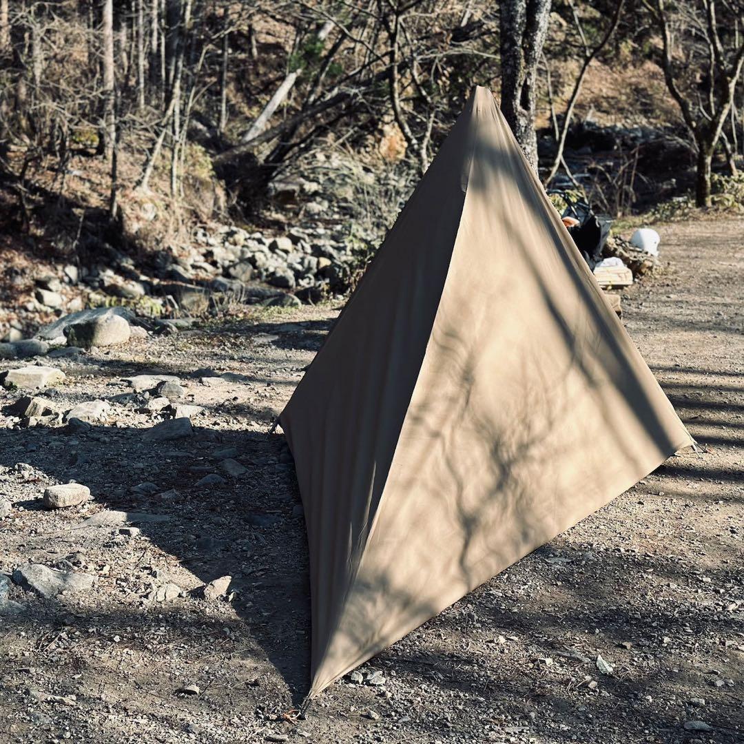 unroof Wrap Shelter 難燃シェルター 焚き火タープ 日本製