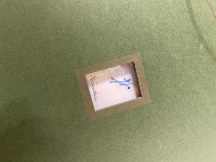 yi　マイセン 壁掛け　額縁入り