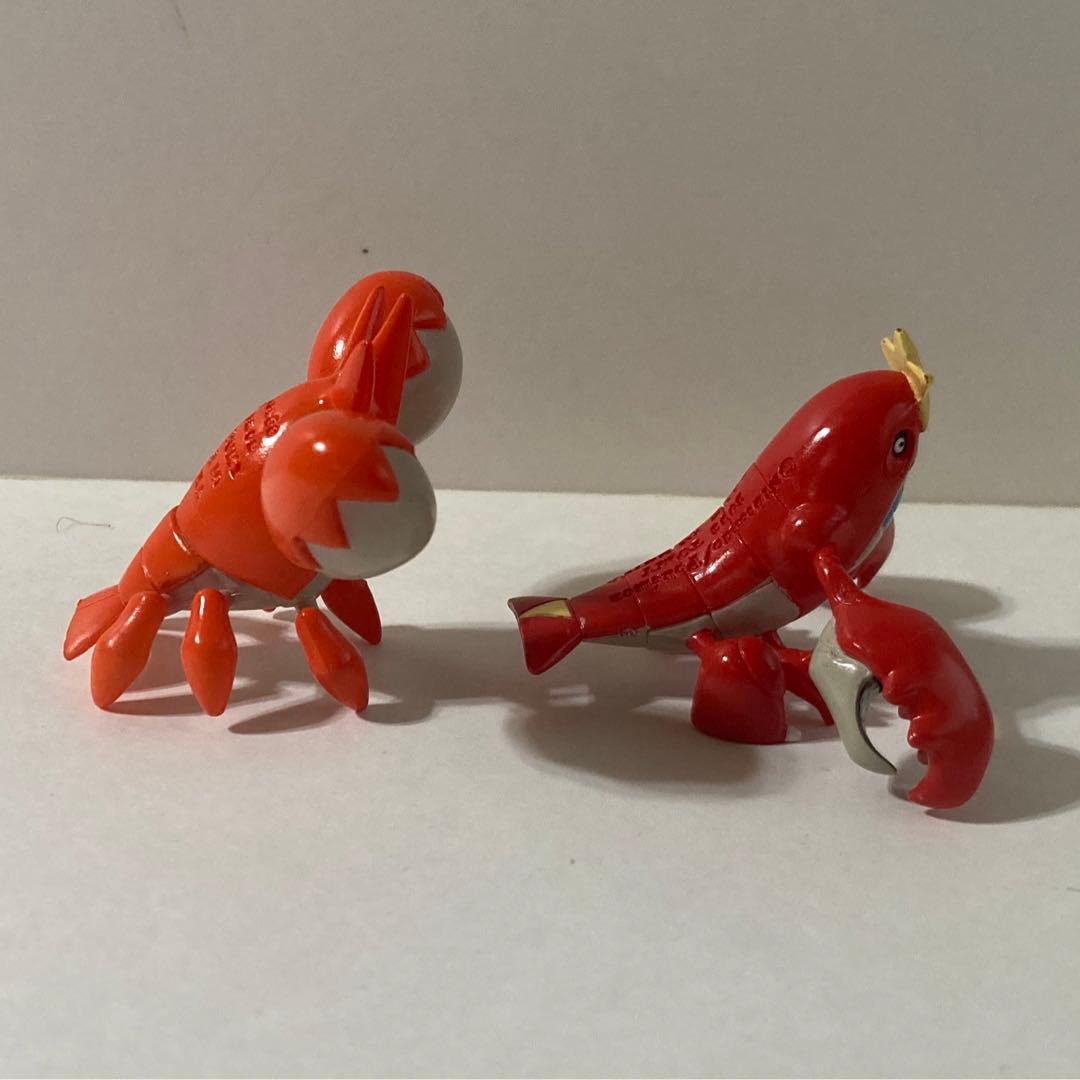 ポケモン　モンコレ　ヘイガニ　シザリガー　進化セット