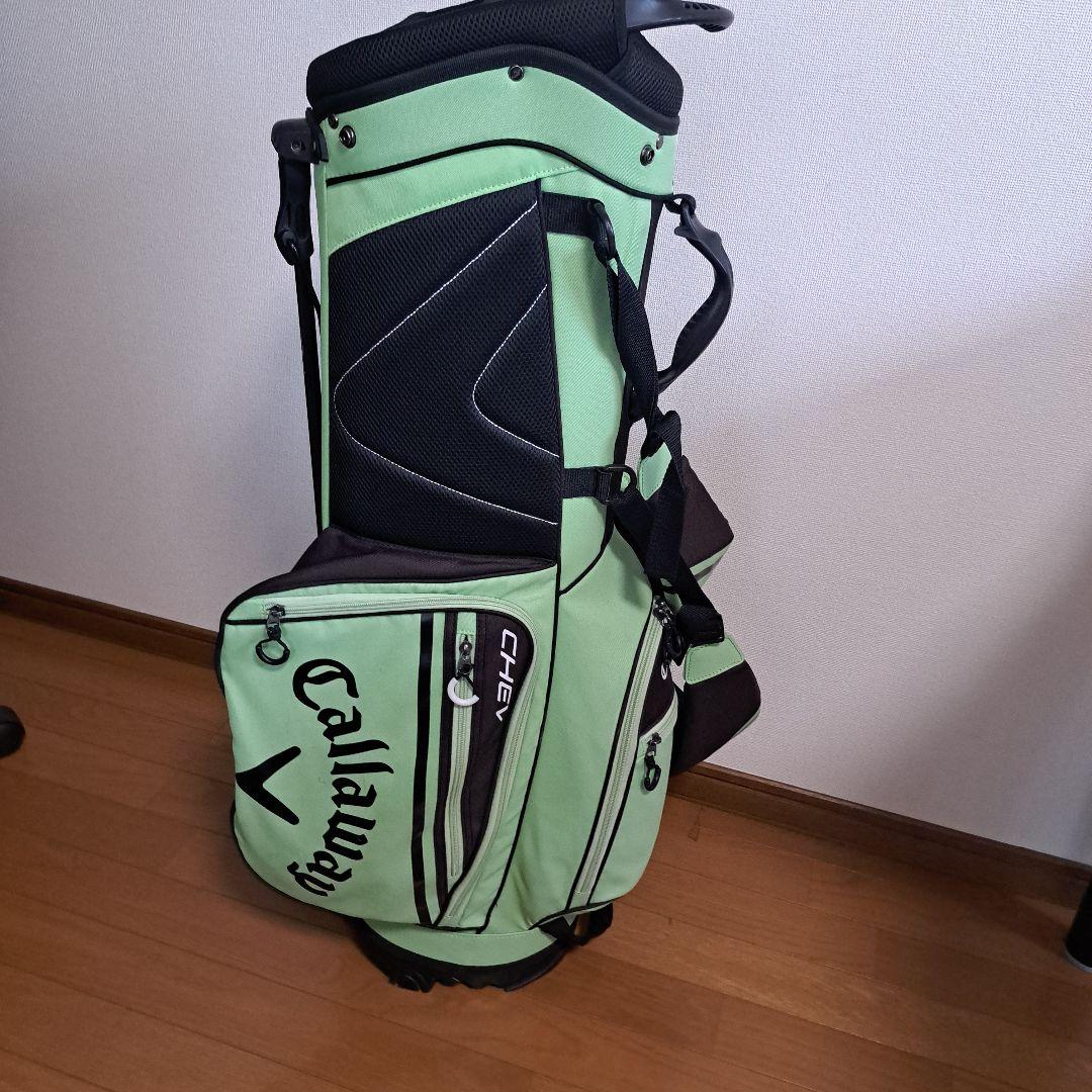 Callaway CHEV キャディバッグ ライトグリーン