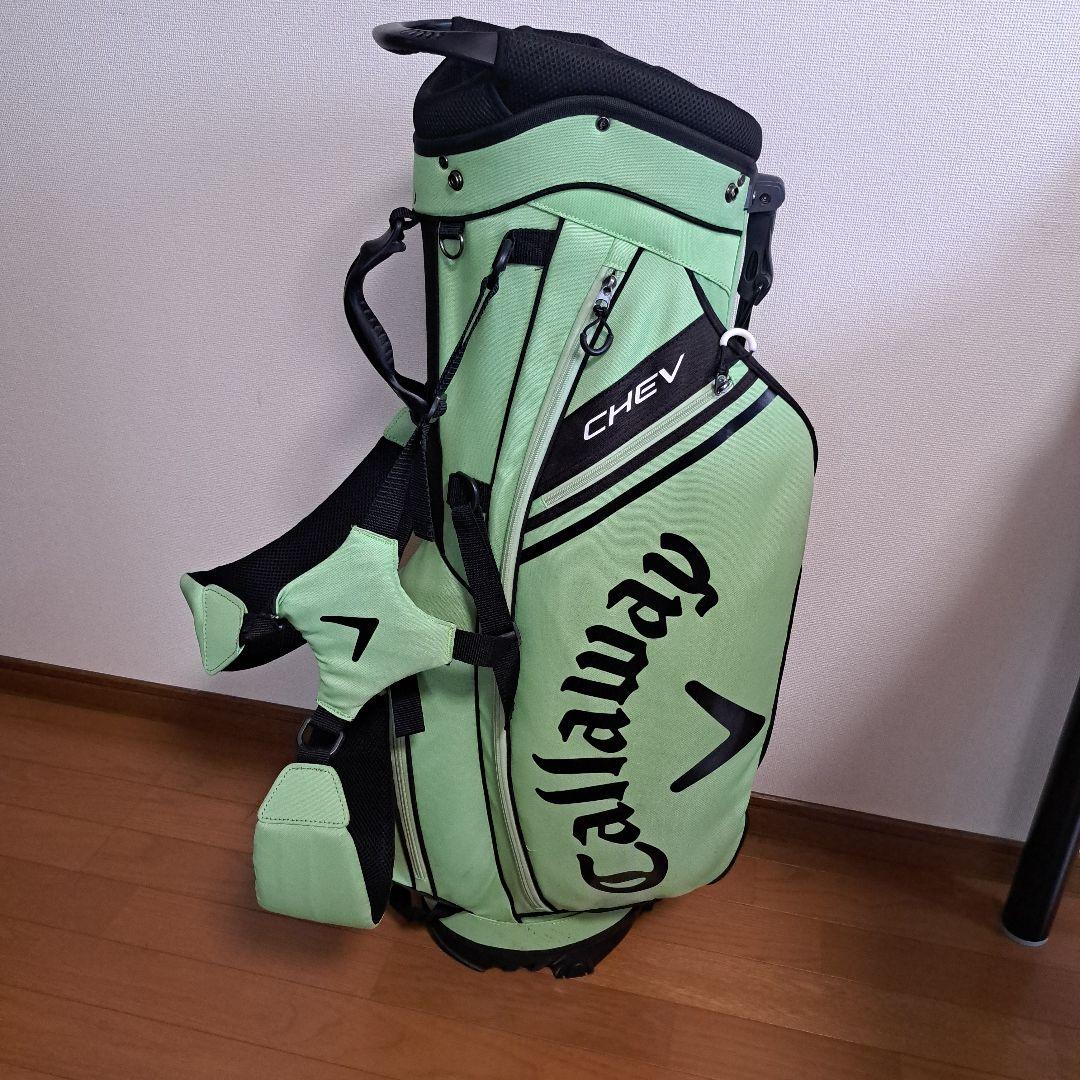 Callaway CHEV キャディバッグ ライトグリーン