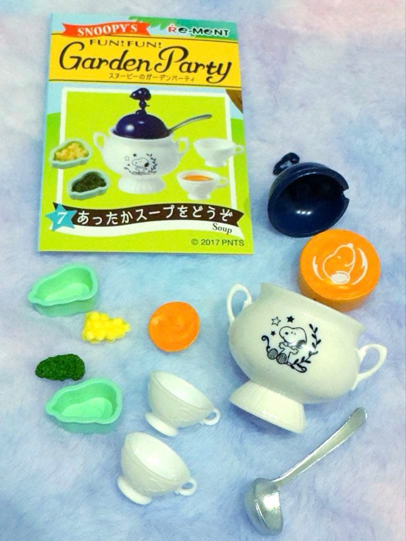 【リーメント】スヌーピー ガーデンパーティー コンプセットまとめ売り