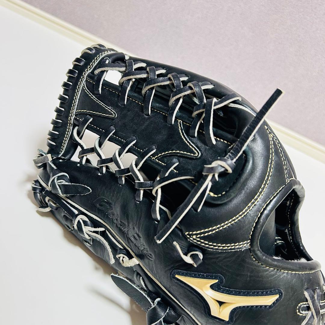 【希少 左利き用】MIZUNO Global Elite 硬式外野手用 ブラック