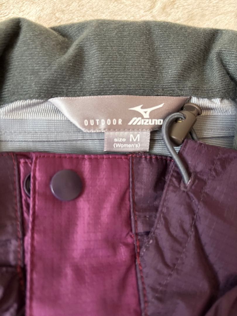 【ちちあとりえ】Mizuno ウインドブレーカー上下セット レディースＭ