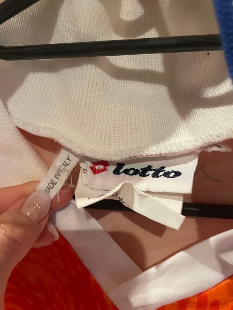 希少 Lotto ロット サッカー オランダ代表 90年代 ユニフォーム 7番