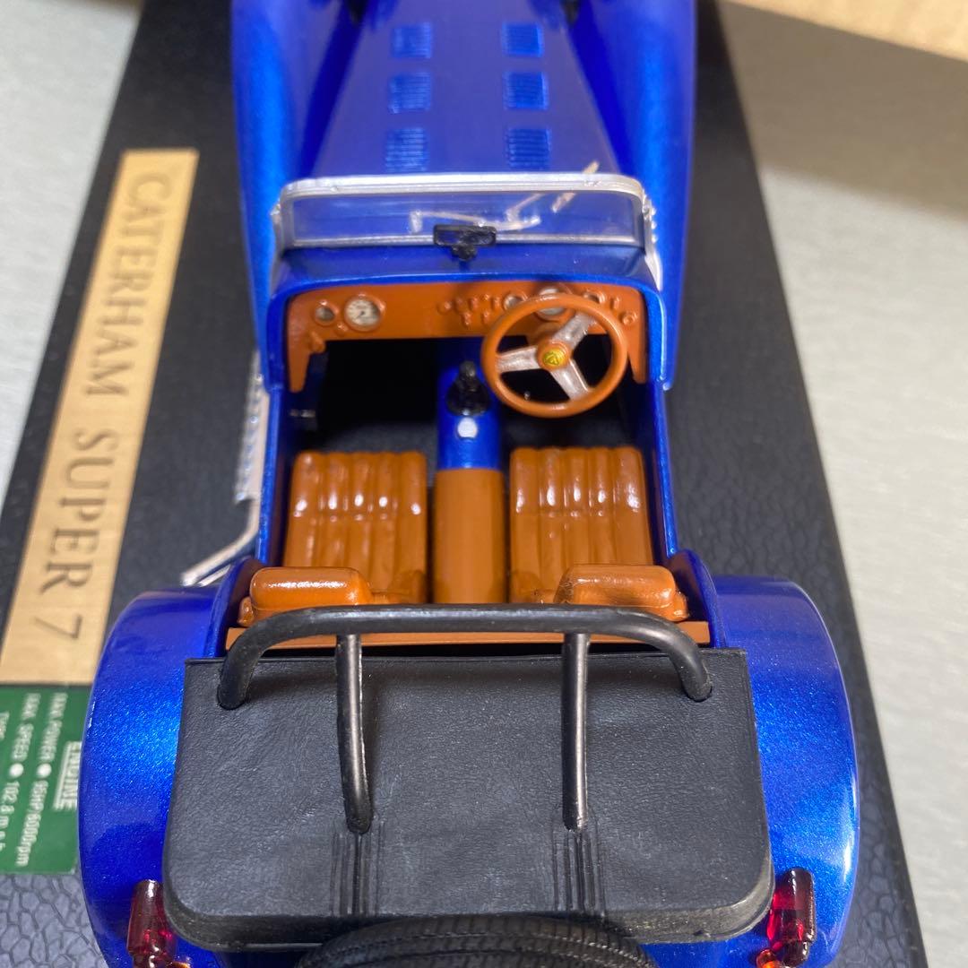 アンソン Caterham ロータス　スーパーセブン 1973 1/18 ブルー