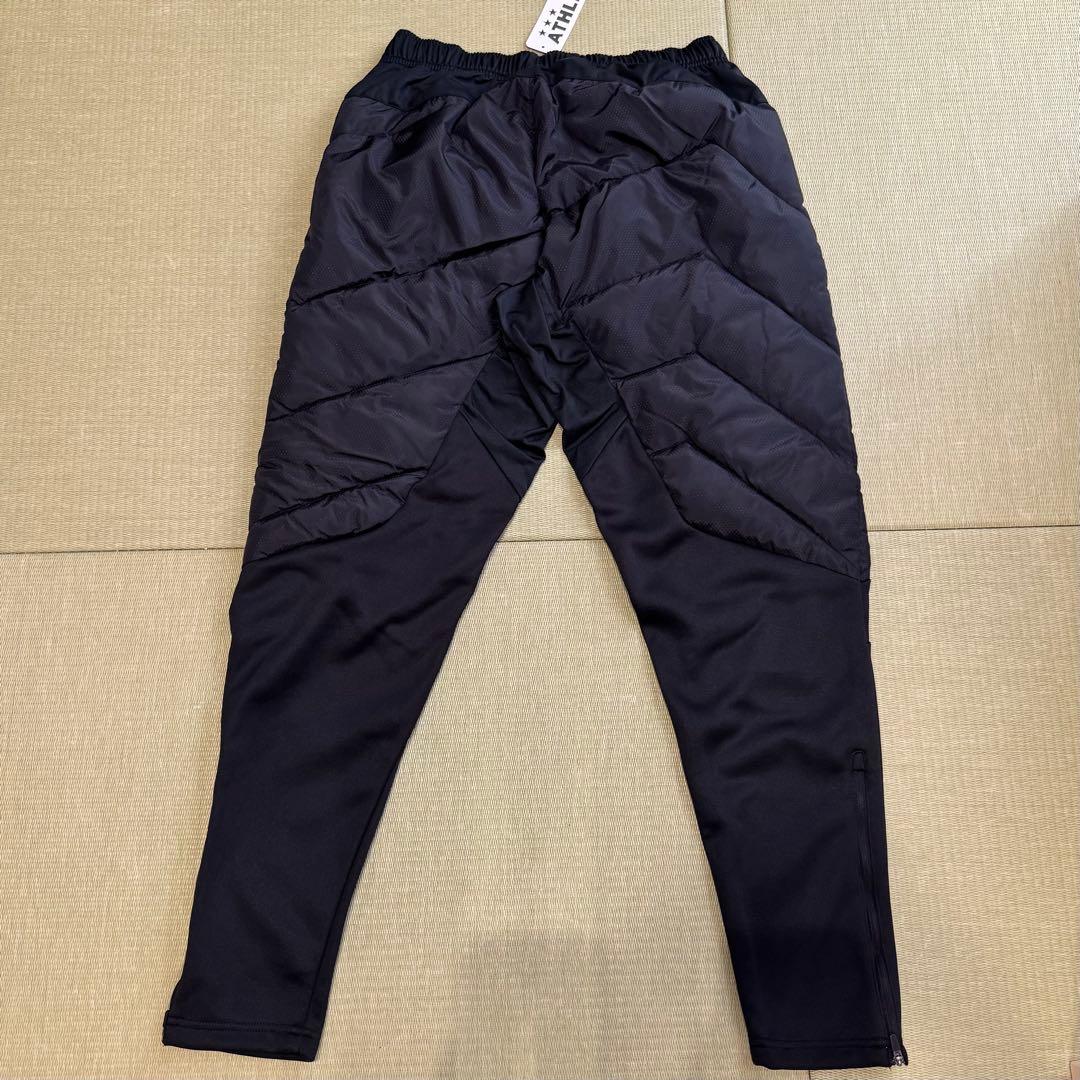 ATHLETA アスレタ　中綿ウォームジャケット　ジャケット パンツ M 黒