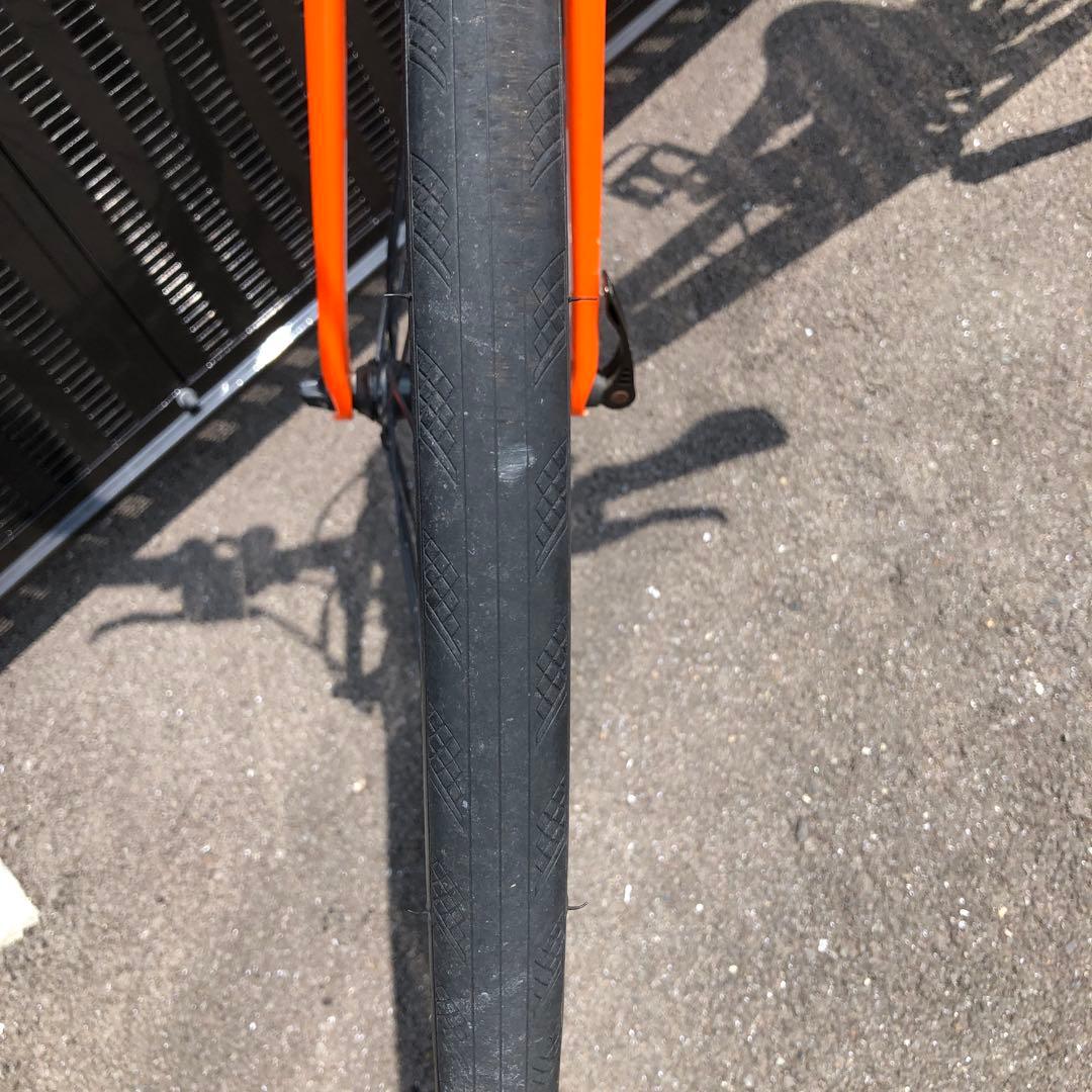 Trek クロスバイク オレンジ 700C 7段ギア