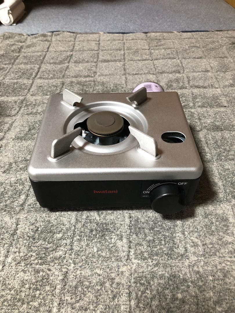 IWATANI カセットフー CB-IZ-1 卓上ガスストーブ兼ガスコンロ