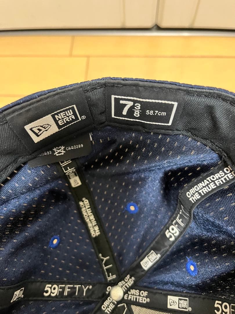 横浜DENAベイスターズNPBニューエラギャップ帽子　ベイスターズ選手仕様