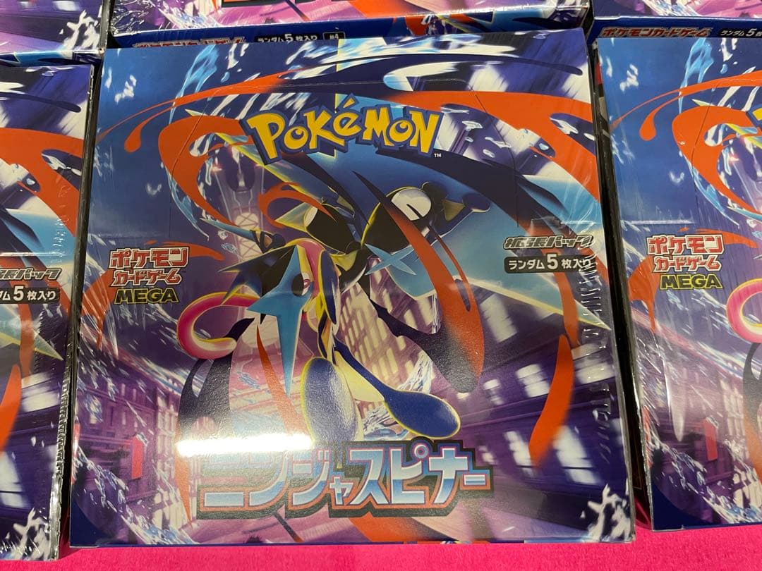 ポケモンカード ニンジャスピナー 新品未開封 シュリンク付き 6box