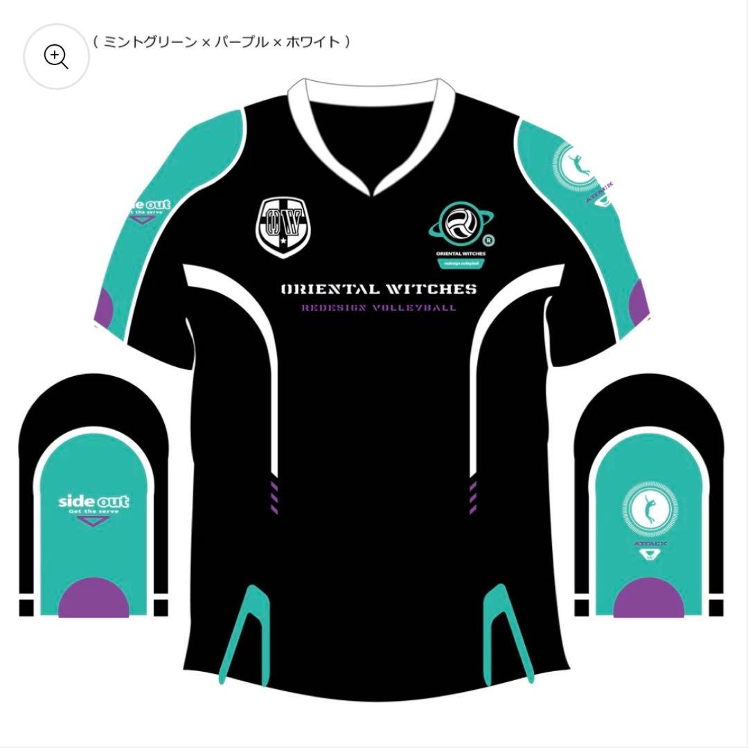 【新品】完売 オリエンタルウィッチーズ ウォームアップTシャツ 半袖ピステ XL