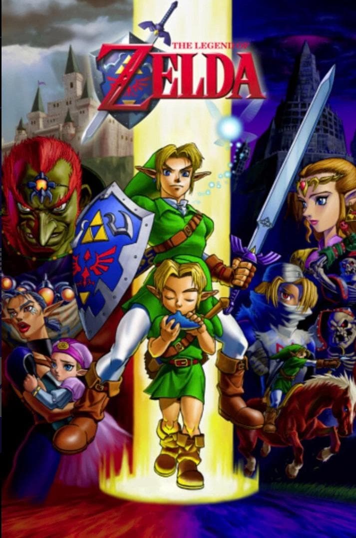 ゼルダの伝説 時のオカリナ ポスター 60cm × 90cm