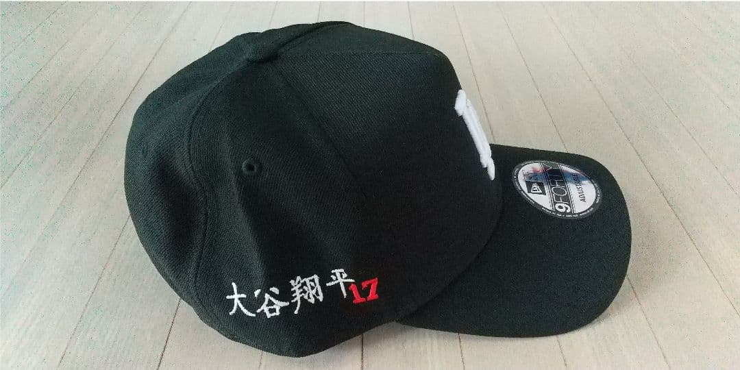 大谷翔平選手 ＬＡドジャース 漢字刺繍入りCAP 現地限定品 ラスト１点